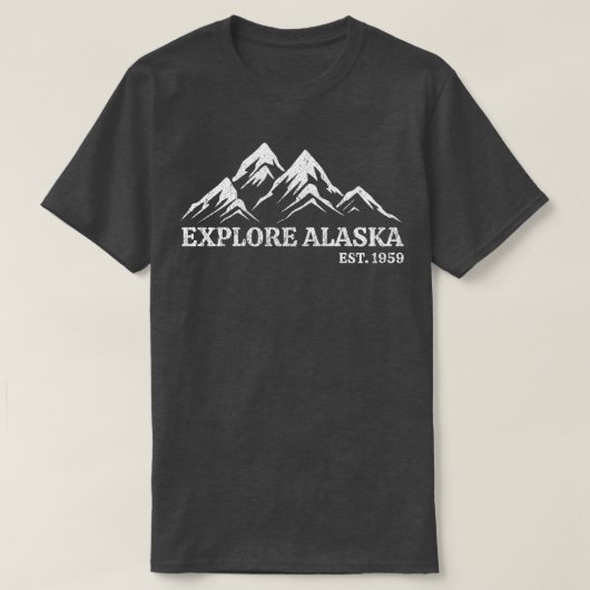 Ontdek Alaska T-shirt (Design voorkant)