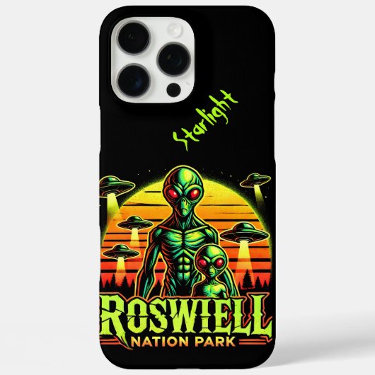 Ontdek Alien Lore in Roswell! Case-Mate iPhone Case (Achterkant)