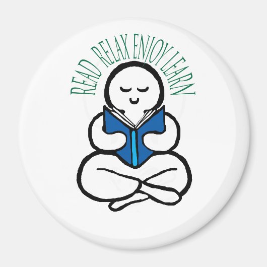 Ontdek alles en geniet van meer informatie magneet (Voorkant)