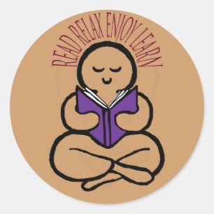 Ontdek alles en geniet van meer informatie ronde sticker