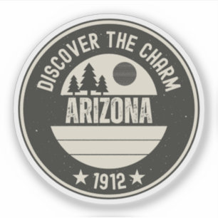 Ontdek Arizona- Ontwerpen voor elke liefhebber Sticker