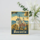 Ontdek Beieren: Kasteel Neuschwanstein Briefkaart (Staand voorkant)