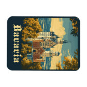 Ontdek Beieren: Kasteel Neuschwanstein Magneet (Horizontaal)