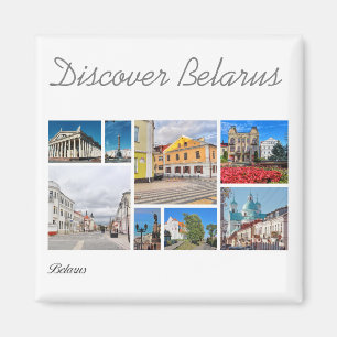 Ontdek Belarus Minsk Grodno Architectuur Magneet