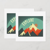 Ontdek bergen (Voorkant / Achterkant)