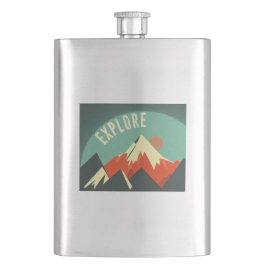 Ontdek bergen flacon (Voorkant)