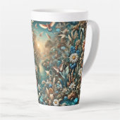 Ontdek Betovering in elke slok Latte Mok (Rechterhoek)