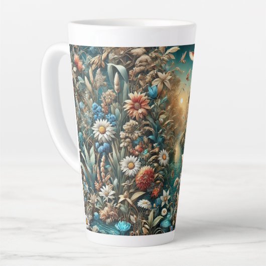 Ontdek Betovering in elke slok Latte Mok (Linkerhoek)