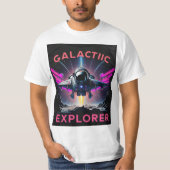"Ontdek Beyond: Galactic Explorer" T-shirt (Voorkant)