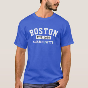 Ontdek Boston Magic: Massachusetts Boston City T-shirt