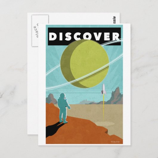 Ontdek Briefkaart (Voorkant / Achterkant)