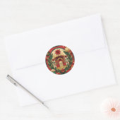 Ontdek  Briefkaarten met Int Ronde Sticker (Envelop)