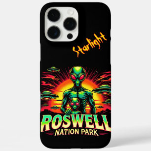Ontdek buitenaardse mysteries in Roswell! iPhone 16 Pro Max Hoesje