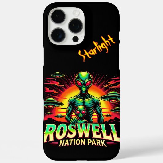 Ontdek buitenaardse mysteries in Roswell! Case-Mate iPhone Case (Achterkant)