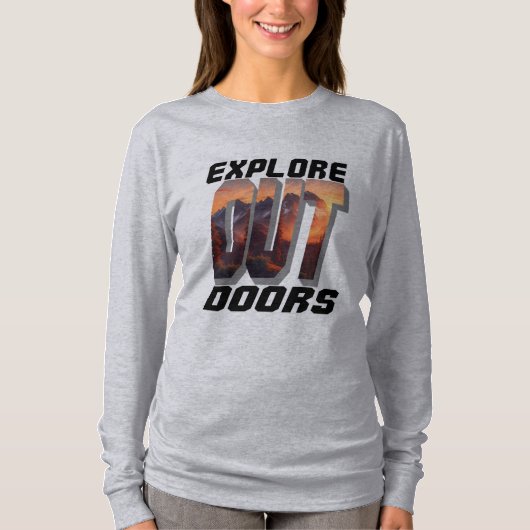 ONTDEK BUITENSHUIS T-SHIRT (Voorkant)