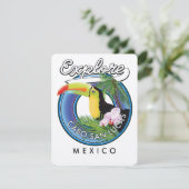 ontdek cabo san lucas mexico reis patch (Staand voorkant)