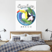 ontdek cabo san lucas mexico reis patch canvas afdruk (Insitu (Slaapkamer))