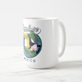 ontdek cabo san lucas mexico reis patch koffiemok (Voorkant rechts)
