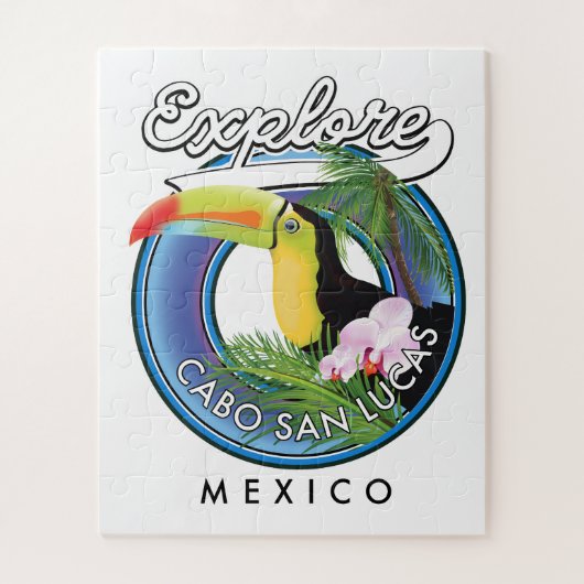 ontdek cabo san lucas mexico reis patch legpuzzel (Verticaal)