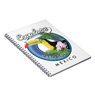 ontdek cabo san lucas mexico reis patch notitieboek