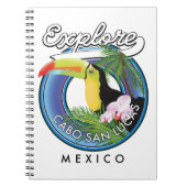 ontdek cabo san lucas mexico reis patch notitieboek (Voorkant)