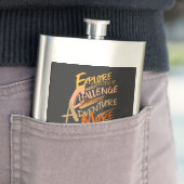 Ontdek Challenge Adventure Quote Motivatie in Flacon (Voorbeeld)