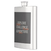 Ontdek Challenge Adventure Quote Motivatie Ins Flacon (Links)