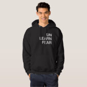 Ontdek de angst voor een hoodie Sweatshirt (Voorkant volledig)