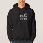 Ontdek de angst voor een hoodie Sweatshirt (Voorkant)