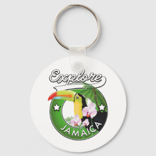 Ontdek de Bahamas logo Magnet Sleutelhanger