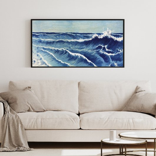 Ontdek de Beauty: Ocean Waves  Japans Poster