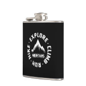 Ontdek de bergen heupfles (Links)