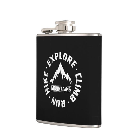 Ontdek de bergen heupfles (Links)