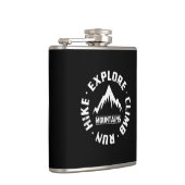 Ontdek de bergen heupfles (Rechts)