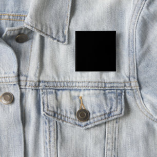 Ontdek de charme van een  klokkentoren in deze vierkante button 5,1 cm