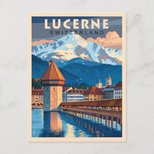 Ontdek de charme van Luzern Briefkaart