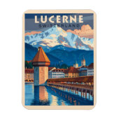Ontdek de charme van Luzern Magneet (Verticaal)