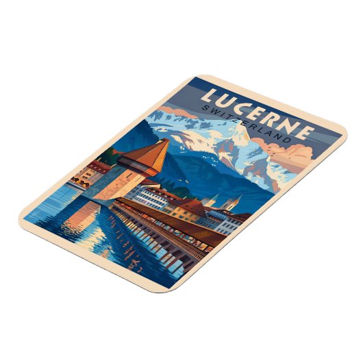 Ontdek de charme van Luzern Magneet (Linkerzijde)