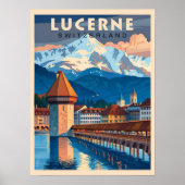 Ontdek de charme van Luzern Poster (Voorkant)