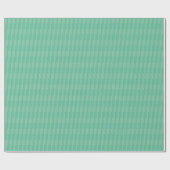 Ontdek de charme van mintgroene zigzagontwerp cadeaupapier (Vlak)