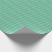 Ontdek de charme van mintgroene zigzagontwerp cadeaupapier (Hoek)