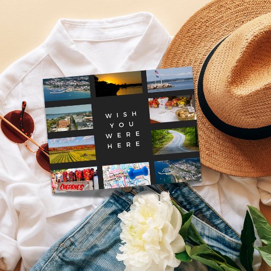 Ontdek de charme van Traverse City Briefkaart