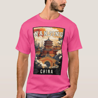 Ontdek de culturele charme van Nanjing in China - T-shirt
