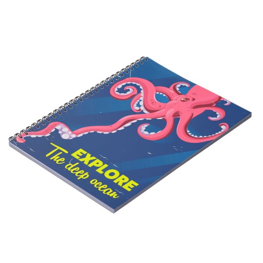 Ontdek de diepe oceaan notitieboek (Linkerzijde)