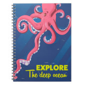 Ontdek de diepe oceaan notitieboek (Voorkant)