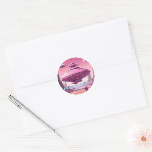 Ontdek de Dreamverse UFO Stickers (Envelop)