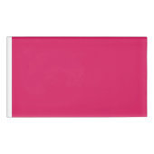 Ontdek de elegantie van roze achtergrond naambadge (Voorkant)