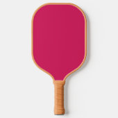 Ontdek de elegantie van roze achtergrond pickleball paddle (Voorkant)
