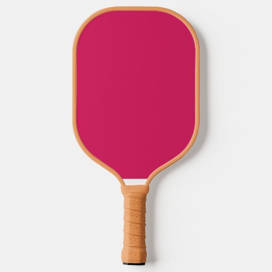 Ontdek de elegantie van roze achtergrond pickleball paddle (Achterkant)