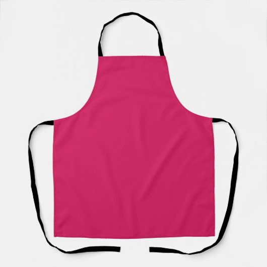 Ontdek de elegantie van roze achtergrond schort (Voorkant)